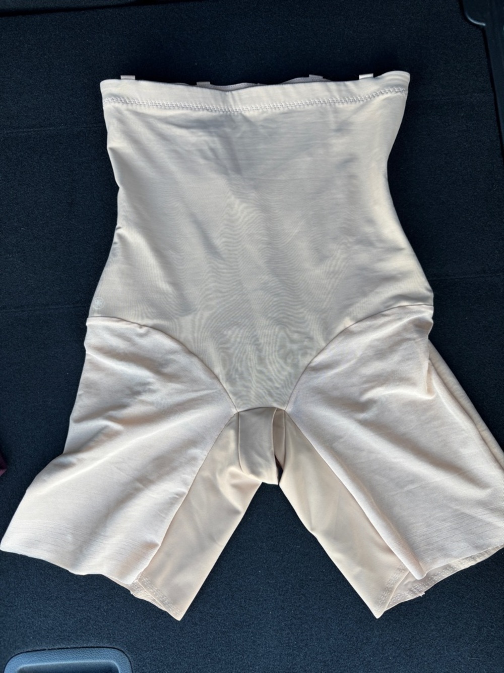 Honeylove SuperPower Short Shapewear Nude High Waist Mid Thigh L - Picture 4 of 5